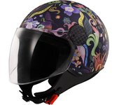 LS2 OF558 Sphere Lux II Bloom Casco Jet - Multicolor