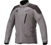 Alpinestars Honda Gravity Drystar Chaqueta textil de motocicleta - Negro Gris (S)