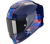 Scorpion Exo-R1 Evo Air FC Barcelona Casco - Rojo Azul (L)