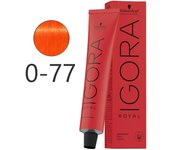 Schwarzkopf - Tinte Neutralizador Igora Royal 0-77 Concentrado Cobrizo 60 ml 4328 4328 4045787198959 Royal SCHWARZKOPF