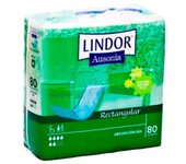 Lindor Pañal Rectangular Día 80 Unidades