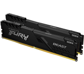 memoria ram kingston fury  8gb ddr4 2666mhz  (2x4)  cl16