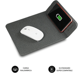 alfombrilla subblim cargador inalambrico black