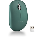 mouse ngs wireless fog pro verde 1000dpi 2 botones nano receptor 2.4ghz