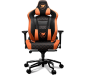 silla gaming cougar armor titan pro negro naranja