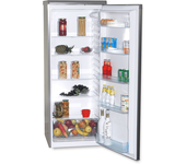 frigorifico una puerta rommer fl-145 pc inox pc alto 143 cm ancho 55 cm inox