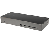 usb c dock - triple 4k monitor 2xdp hdmi 100w pd usb (10gbp s)