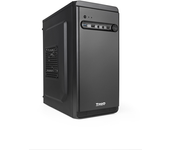 tooq  caja minitorre micro-atx negra  negro