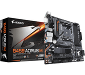 placa amd ryzen gigabyte b450 aorus m am4 ddr4 pcx matx