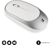 raton subblim inalambrico optico smart silver white
