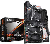 placa amd ryzen gigabyte b450 aorus pro am4 ddr4 pcx atx hdmi dvi