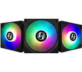ventilador lian st120 120mm (pack 3u) - negro