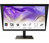 monitor msi summit ms321up 32  ips ultrahd 4k 3840 x 2160  4ms  60hz  usb hdmi  altavoces