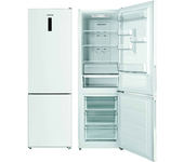 frigorifico combi edesa efc-1832 nf wh  a nofrost e alto 188 cm ancho 59.5 cm blanco