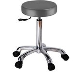 Taburete sin respaldo Fast: Con elevación mediante pistón de gas y práctico asiento plano y circular (colores disponibles)