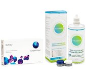 Biofinity (3 lentillas) + Solunate Multi-Purpose 400 ml con estuche