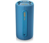 Loewe We Hear Pro, Altavoz Bluetooth en colaboración con Kylian Mbappé, 100 W, Resistente al Agua IPX6, portátil, Recargable, Calidad de Audio cristalina, Larga duración de la batería, Denim, Azul.
