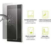 KSIX smart your tech Protector de Pantalla para iPhone X, iPhone XS, Vidrio Templado, Grosor 0.33 mm, Transparente
