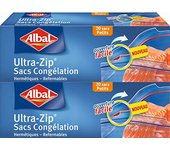 Albal - Bolsas congelador, pequeño (2 paquetes de 20 cada uno)