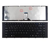 Teclado compatible para portátil sony vpc-eg con marco negro