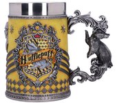 Nemesis Now Harry Potter Hufflepuff Hogwarts House Collectable Tankard, Poliresina, Plata Amarilla, 1.25 picometer