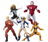 Hasbro Marvel Legends Series, The West Coast Avengers, Pack de 5 Figuras de acción Marvel Legends de 15 cm inspiradas en cómics