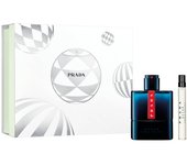 Prada Luna Rossa Ocean Eau de Toilette - Juego de regalo de 100 ml (contiene EDT de 100 ml y spray de viaje de 10 ml)