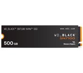 WD_BLACK SN7100 500GB NVMe SSD, M.2 2280, Velocidades hasta 6800 MB/s, Next Gen TLC 3D NAND, WD_BLACK DASHBOARD, Para ordenadores y consolas portátiles,