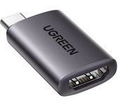 UGREEN Adaptador USB Tipo C a HDMI 4K 60Hz, Adaptador Type C HDMI Compatible con Thunderbolt 3 para iPad Pro 2022/2021, MacBook Pro 2023/ Air, Surface Pro 9, Huawei P50, DELL XPS, Galaxy S23/S22/S21