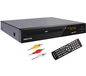 Manta DVD072 Emperor Basic - Reproductor de DVD (DivX, HDMI, euroconector y Conector USB), Color Negro
