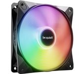 be quiet! Light Wings LX 120mm PWM ventilador, núcleo iluminado y aspas de ventilador esmeriladas, efectos de iluminación inconfundibles, múltiples colores y modos, 7 aspas de ventilador optimizadas