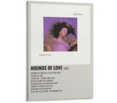 Jnscre Hounds Of Love by Kate Bush Canvas - Póster de pared (40 x 60 cm)