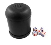 Agger Sacudiendo la Caja de plástico Copa Pub Casino Juguete del Juego del Partido (1PC)