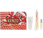 Kenzo Flower Ikebana Sakura Eau de Parfum - Juego de regalo de 3 piezas