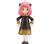 Total Anime Anya Forger - Figura proporcionada de 16,5 cm con caras intercambiables, manos intercambiables, oso de peluche y estación de televisión