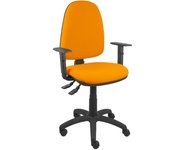 Piqueras y crespo silla aýna s bali naranja con brazos regulables