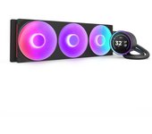 NZXT Kraken Elite 420 RGB 2025 - Refrigeración líquida AIO para CPU - Radiador de 420mm - Ventilador F420 RGB Core - LCD IPS de 2,72 pulgadas - AMD® AM5, AM4 - Intel® LGA 1851/1700, 1200/115X - Negro