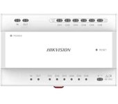 Distribuidor HD HikVision2-wire 6 Connection pour alimenter intercom 48Vdc alim Pas inclus.