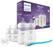Philips AVENT Natural Response SCD838/11 Pack 4 biberones, chupete, cepillo