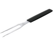 Tenedor para trinchar Victorinox Swiss Modern en Blister, ideal para carnes, dientes de acero inoxidable resistentes, mango ergonómico sintético, apto para lavavajillas, negro