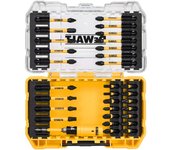 DEWALT DT70739T-QZ - Toughcase: Juego de 31 piezas, Puntas de atornillador FLEXTORQ, Extracción/Retención de brocas rápida y fácil, Estuche de Almacenamiento TSTAK