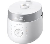 CUCKOO Arrocera y vaporizador con 16 programas, inducción, modo sin presión, función de cocción abierta, temporizador, olla interior de acero inoxidable antiadherente (hasta 10 personas), función de
