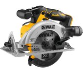 DEWALT DCS565N-XJ - Sierra circular 18V XR, Motor sin escobillas, LED integrado y dispositivo de soplado, Incluye hoja de sierra de metal duro y tope paralelo, No incluye batería ni cargador