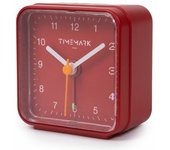 Reloj despertador timemark rojo