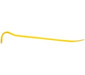Barra de Demolición STANLEY FATMAX 36" 900 mm, para demolición y extracción de clavos, acero al carbono, borde de palanca ancho, color amarillo, peso de 2,35 kg