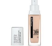 Maybelline New York, Base de maquillaje Superstay Active Wear 30H, Larga duración, Waterproof, Alta cobertura, Acabado mate, Tono 05 Light Beige, 30 ml