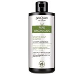 POSTQUAM Organicals - Champu Cuero Cabelludo Sensible, Champu Suave - Aloe Vera, Glicerina, Agua de Coco - 93% Ingredientes Naturales, 400 ml