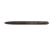 PILOT Bolígrafo retráctil SuperG negro Diámetro de bola 1mm. BPGG-8R-M-B