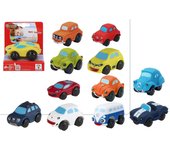 Motor Town Baobab, coche de juguete Soft Touch, para niños de 18+ meses, diseño suave y seguro