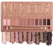 Urban Decay Naked 3 Eyeshadow Palette: 12x Eyeshadow, 1x Doubled Ended Shadow Blending Brush -